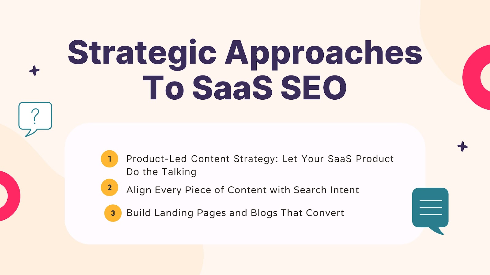 Strategic Approaches to SaaS SEO