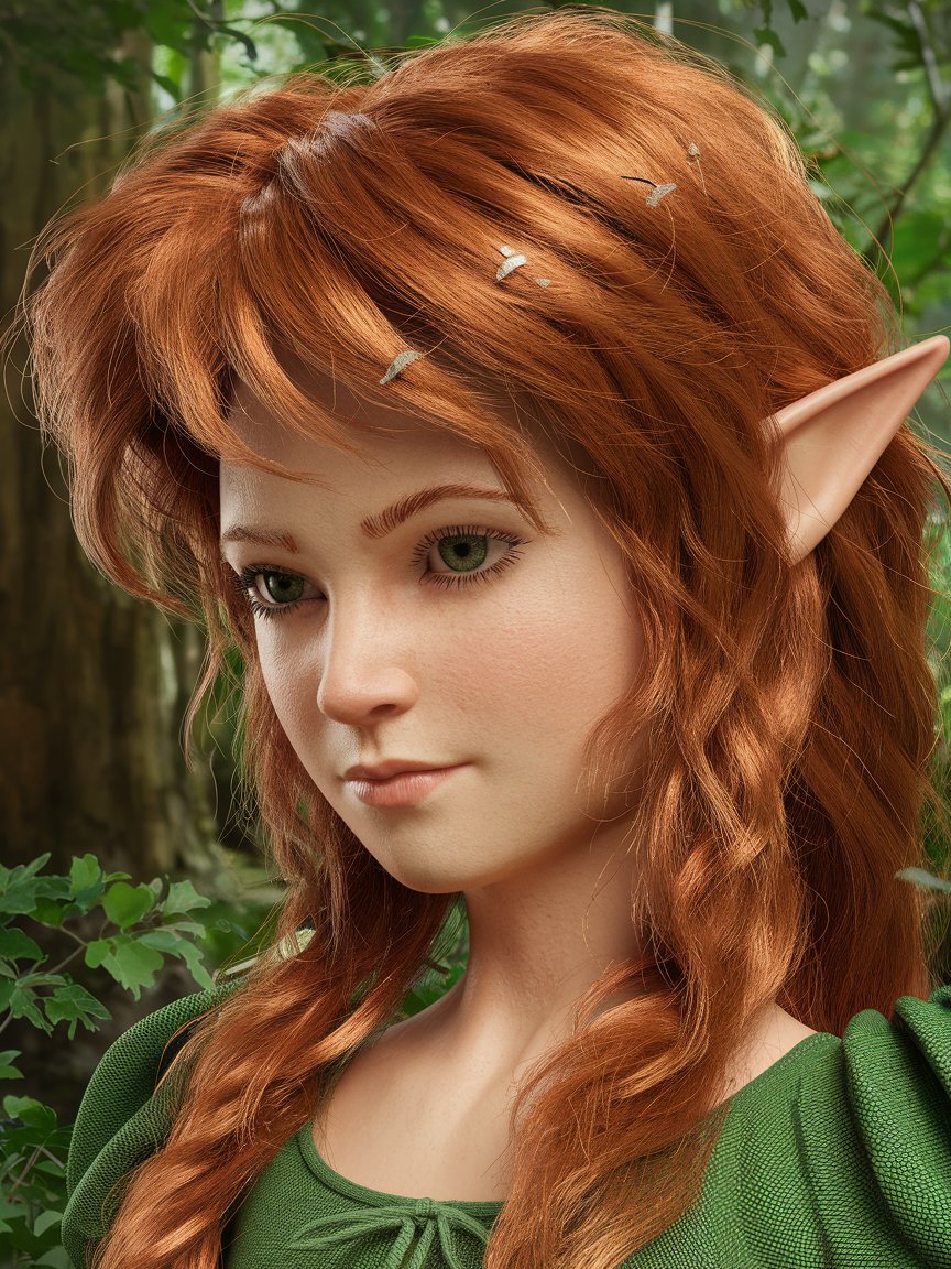 14. Copper-Red Textured Pixie