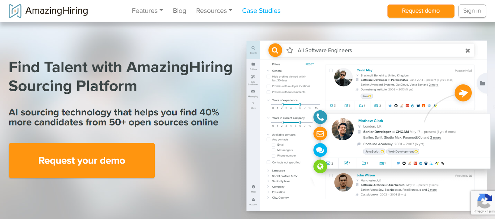 AmazingHiring - AI hiring tools