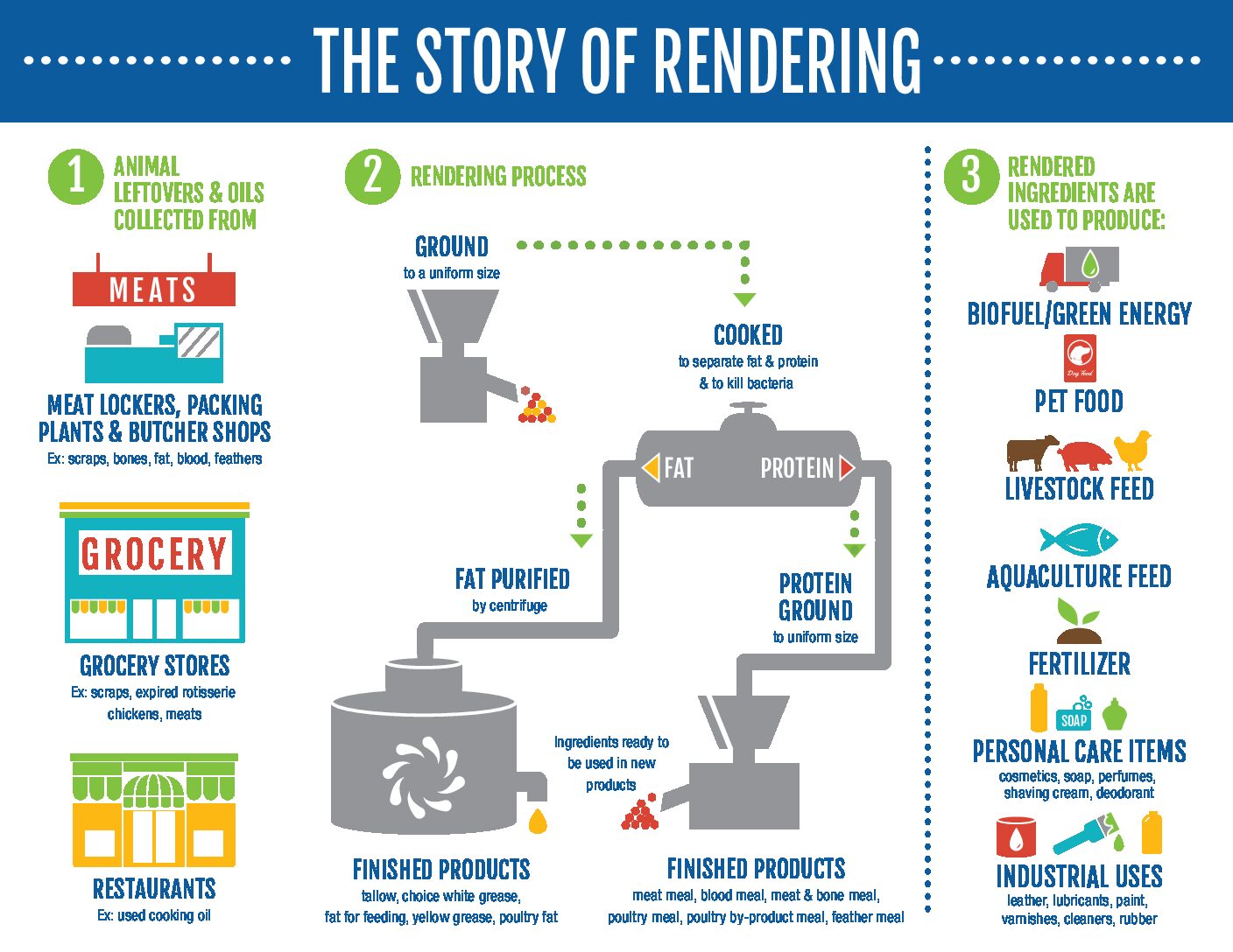 Typical Rendering Process, Source: North American Renderers Association