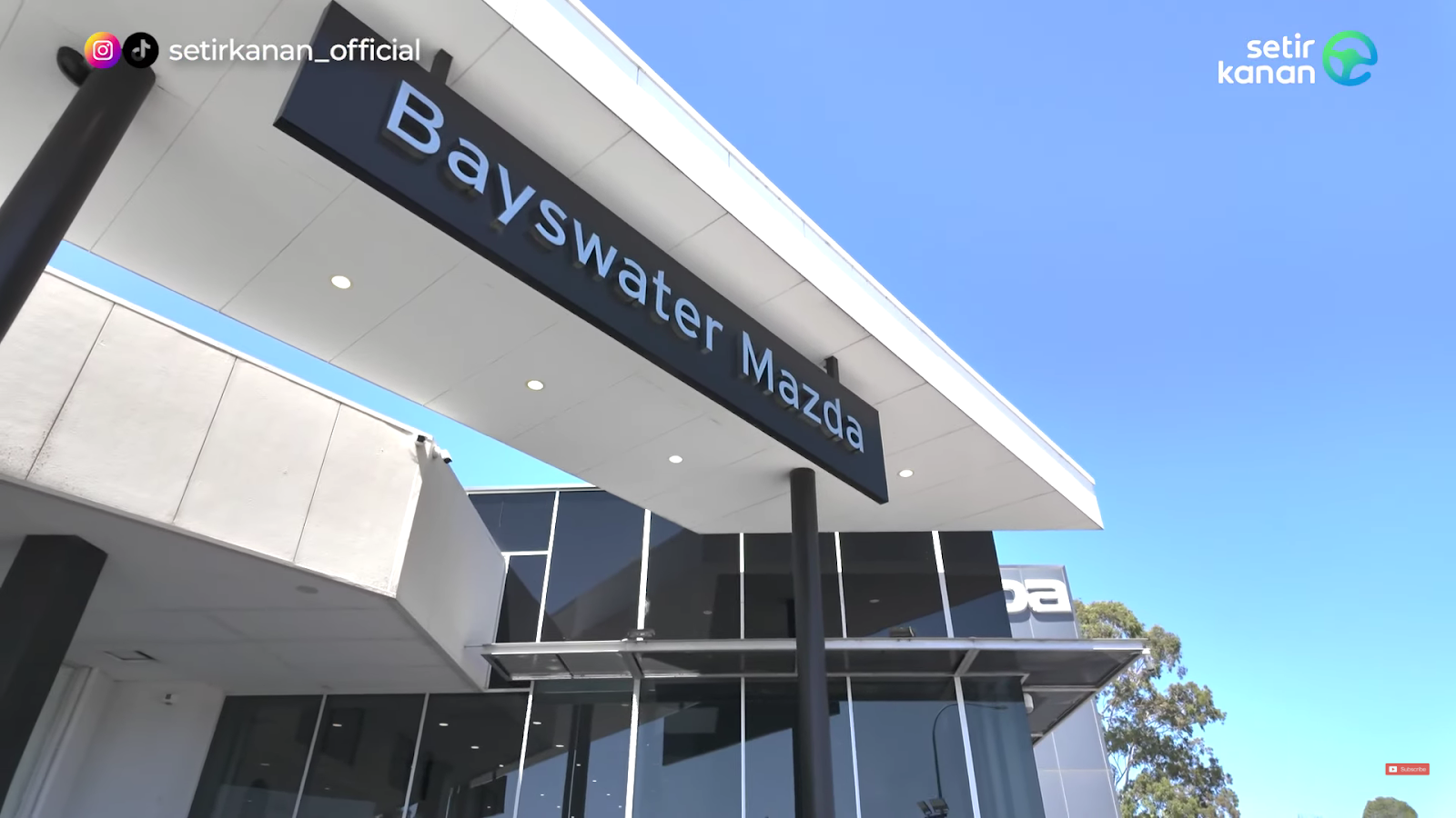 Tour ke Mazda Bayswater
