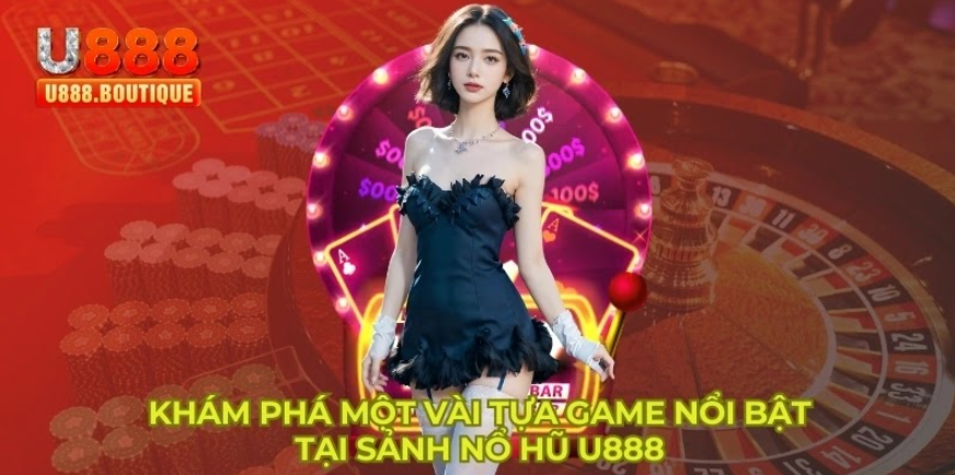 Khám phá một vài tựa game nổi bật tại sảnh nổ hũ U888