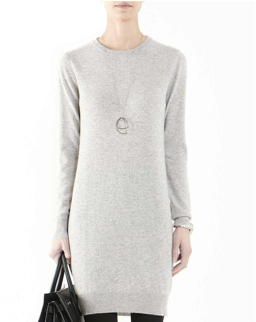 Cashmere Crew Neck Dress from Maison Cashmere