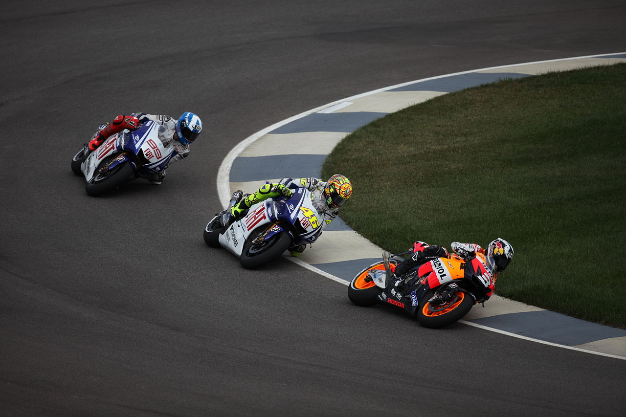 Lorenzo VS Rossi VS Pedrosa MotoGP