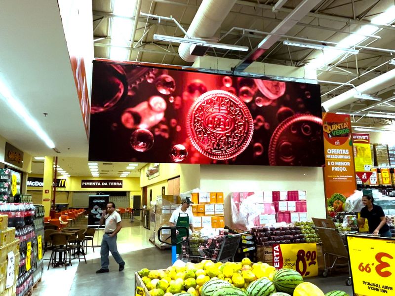 painel eletrônico para propaganda visibilidade