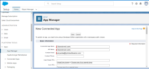 Integration with Salesforce CRM - Tyche Softwares Documentation