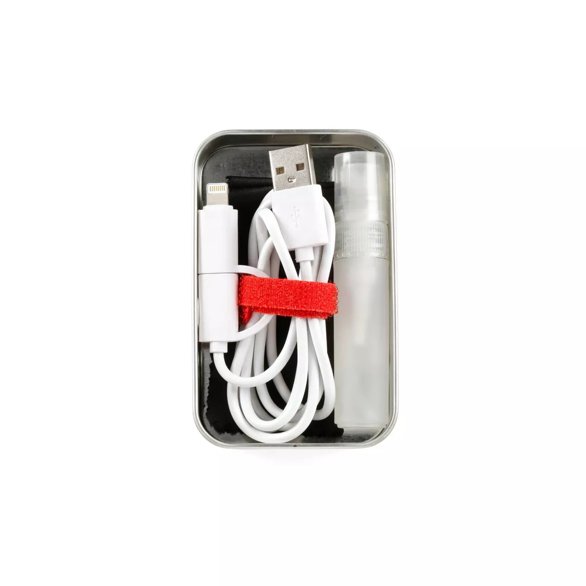 Emergency cell phone accessory kit gift for coworkers.