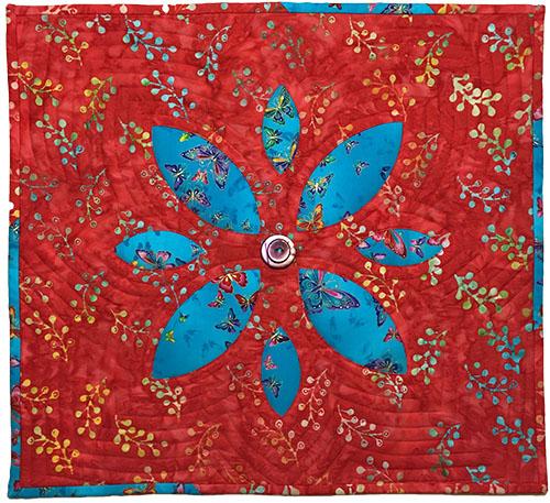 Macintosh HD:Users:jrapacki:Documents:Data - Biz-Artist-Educator:Articles by Jen:2016 Quilting Arts - Joining binding in corners:Photos of quilts w binding joined in corners:Peekaboo Wholecloth.jpg