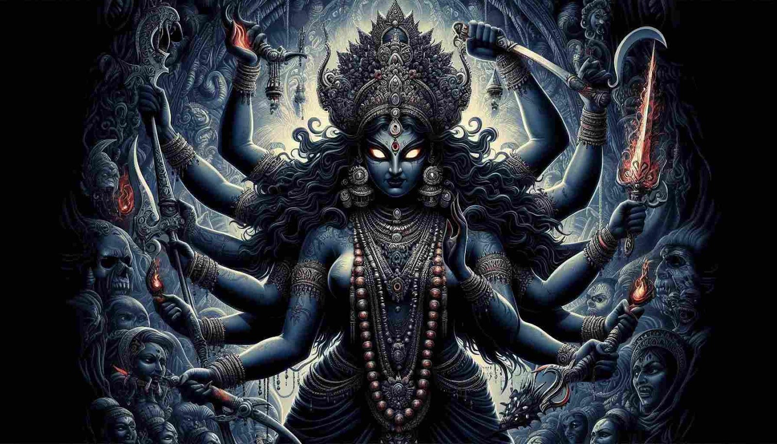 Kalaratri: The Fearsome Goddess of Darkness and Liberation