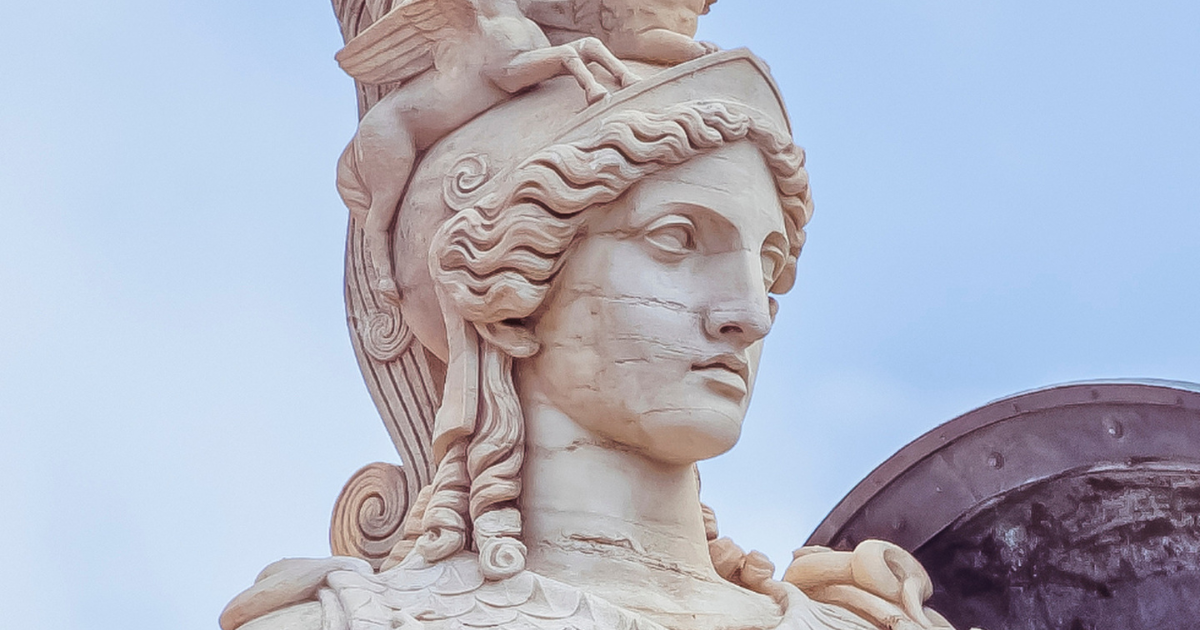 Athens is named after the goddess Athena. According to Greek mythology, the city’s name came from a contest between Athena and Poseidon.