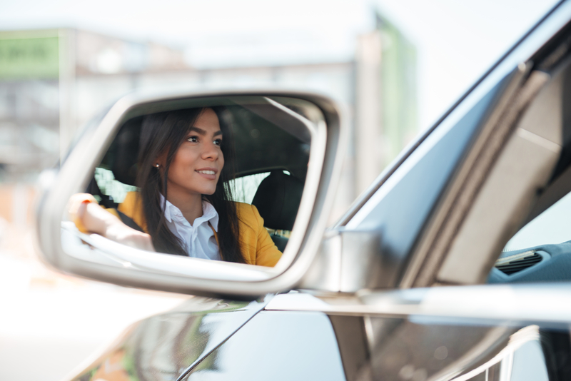driving a new car
