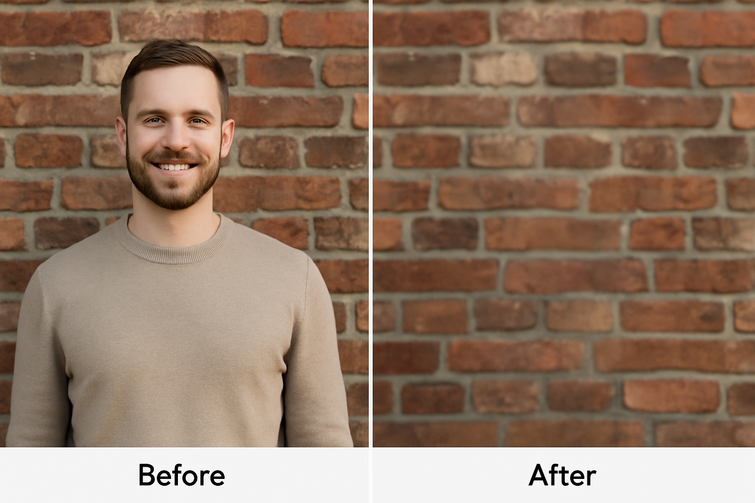 Complex background, blurry edit results 