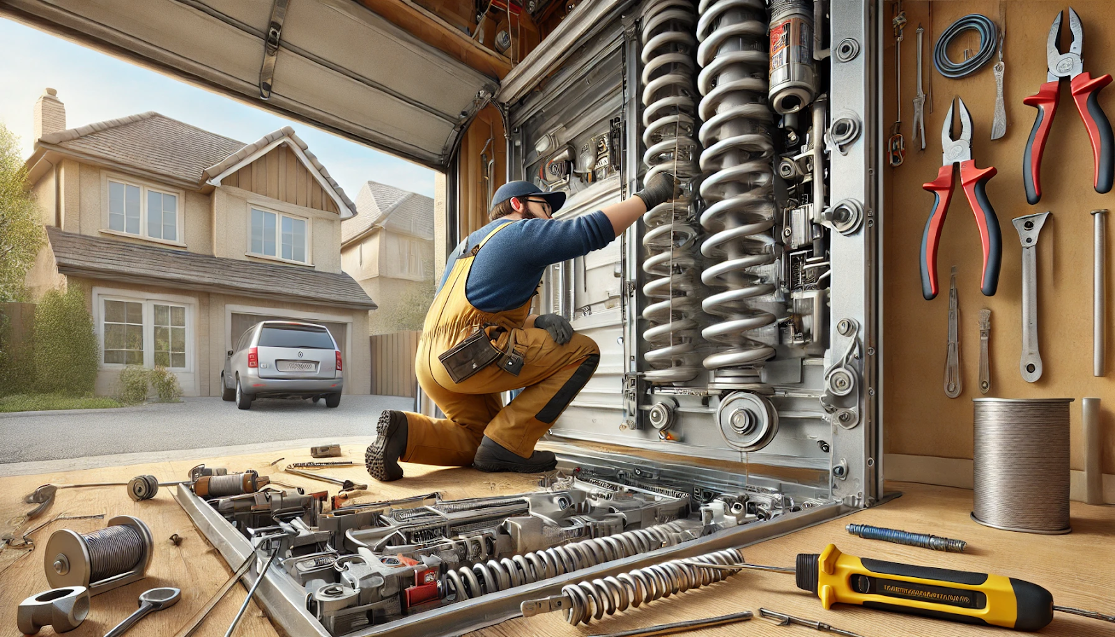 Garage Door Spring Repair & Replacement