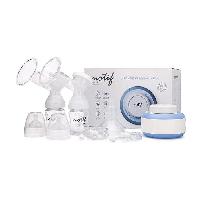 motif twist double electric breast pump vs. Motif Luna breast pump