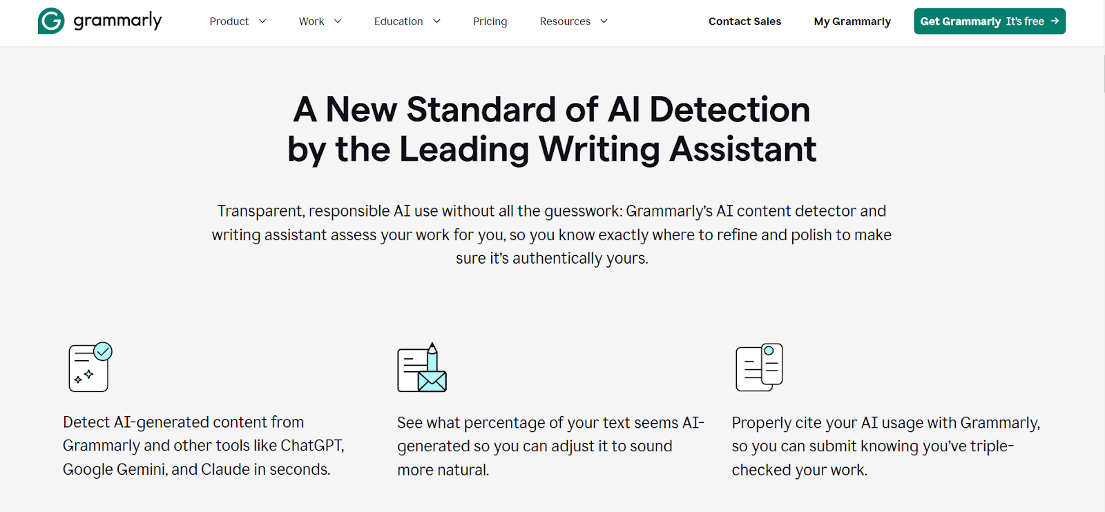 AI Detector Grammarly
