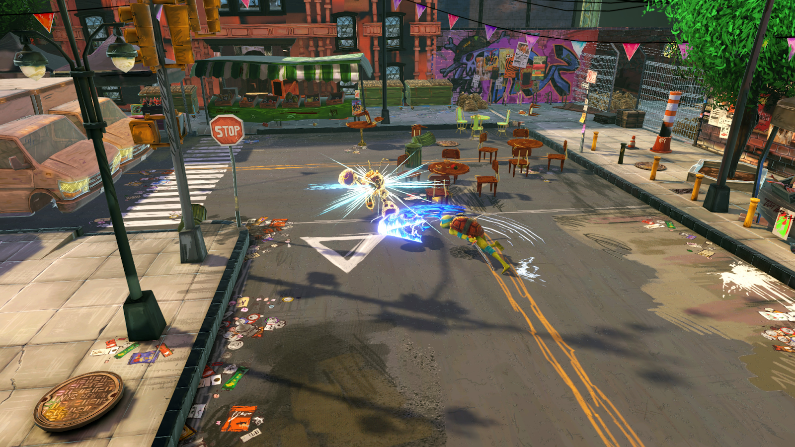 gameplay of TMNT: mutant unleashed