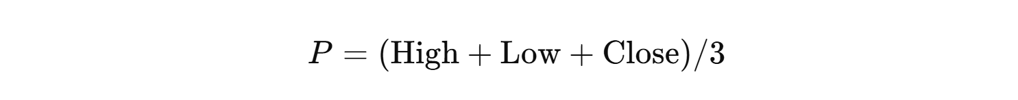 camarilla pivot points formula