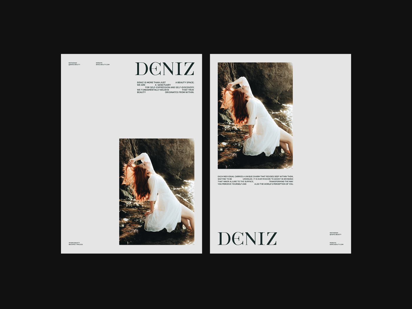 Image from the Deniz’s Branding: A Serene Editorial Design Masterpiece article on Abduzeedo