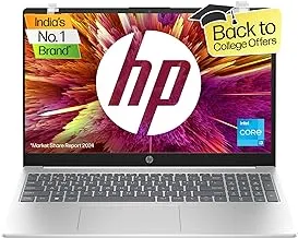 HP Laptop 15,13th Gen Intel® Core™ i3-1315U,15.6inch(39.6 cm),FHD,Anti-glare,8GB DDR4,512GB SSD,Dual speakers,Windows 11,M...