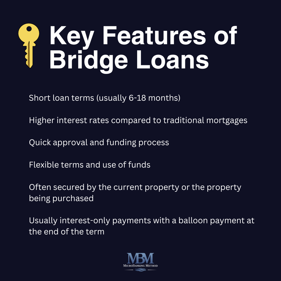 Key Features of Bridge Loans