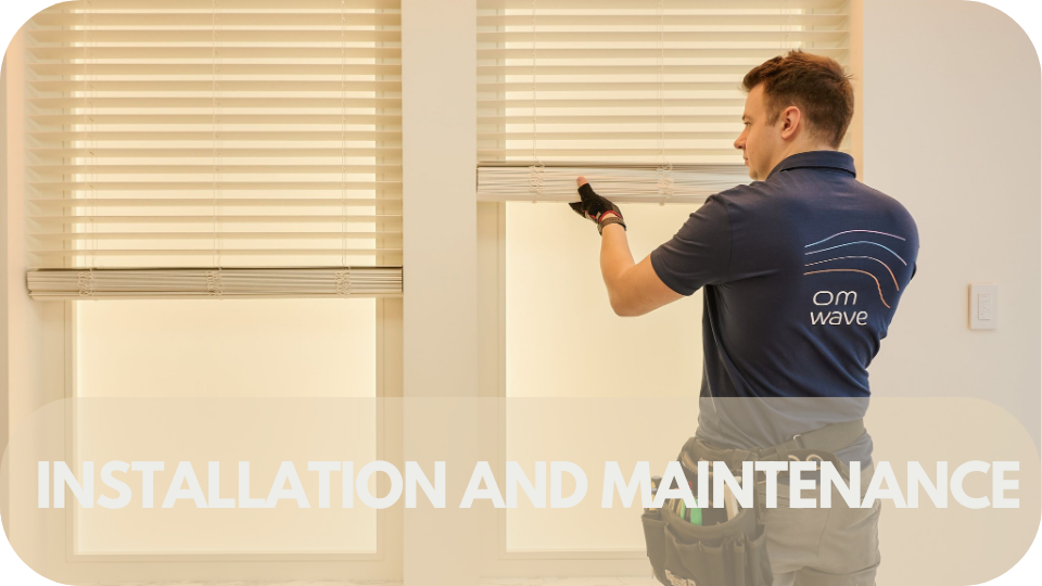 Installation and Maintenance of Automated Window Treatments