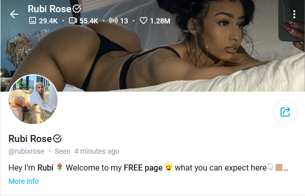 rubi rose best famous onlyfans for sexting