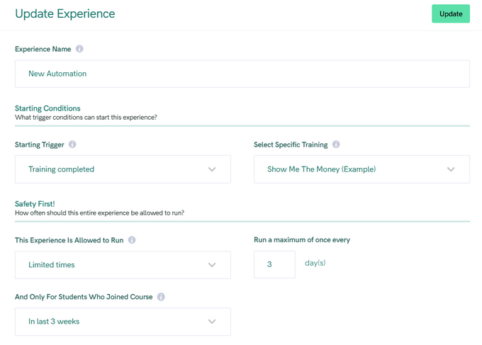 Xperiencify key marketing features