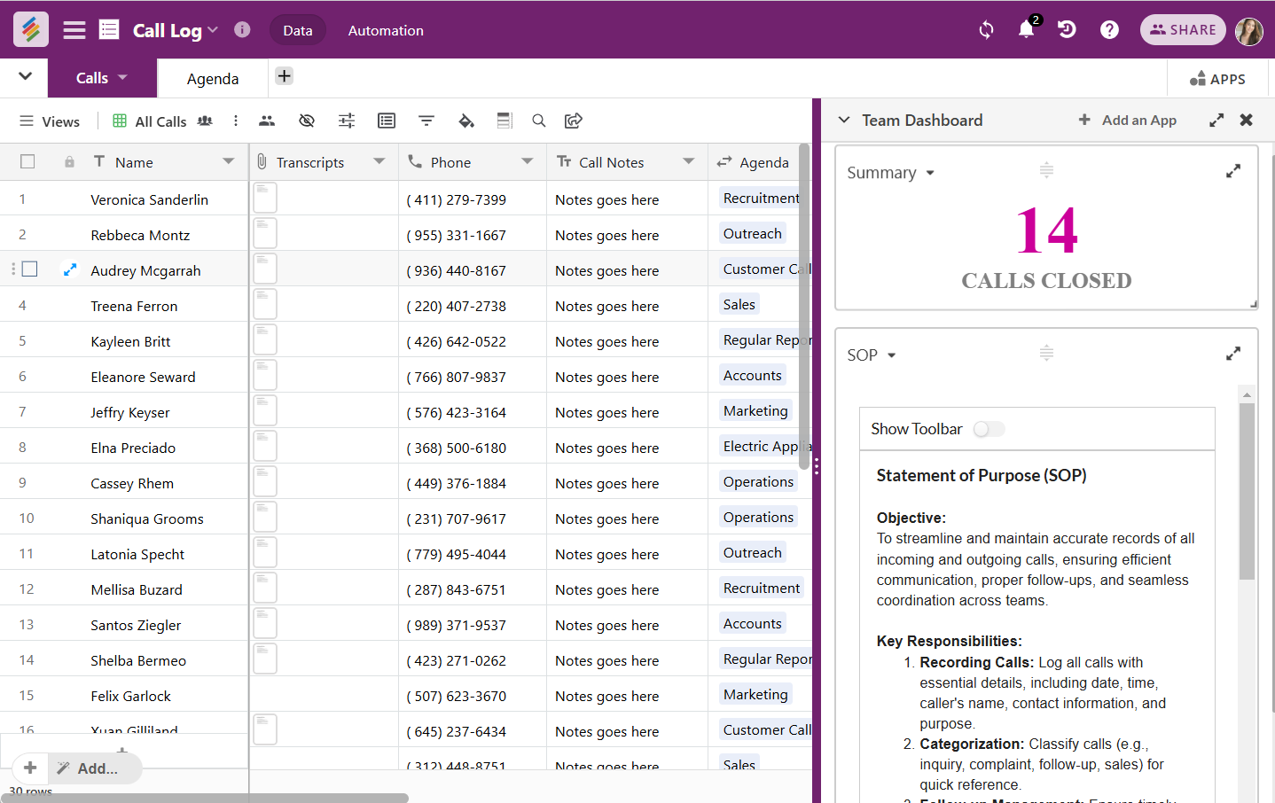 Why Every Business Needs a Call Log Template 2025