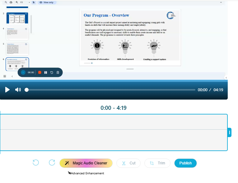 How to Record A Google Slides Presentation With Voiceover  - Adilo Blog