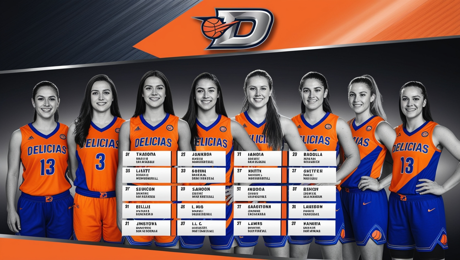 Delicias women's basketball roster