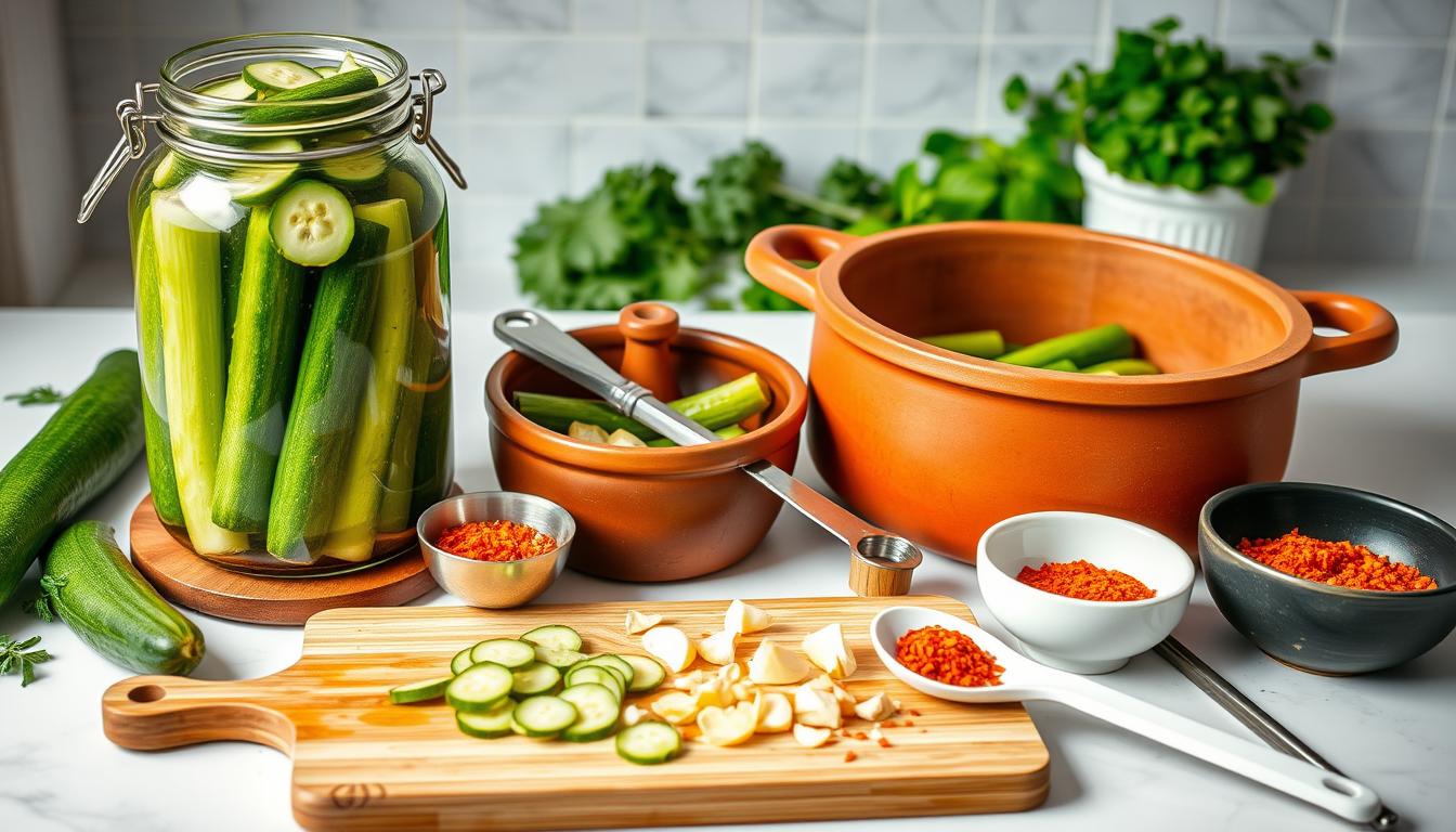 Cucumber Kimchi Equipment