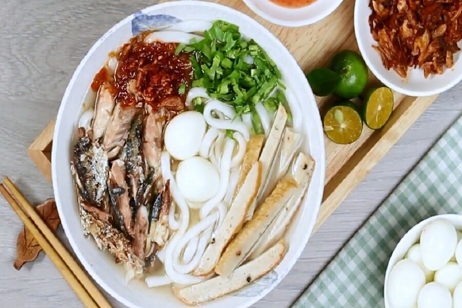 Local people who had tried the first version immediately fell in love with this thick noodle soup. Source: Dien may xanh 