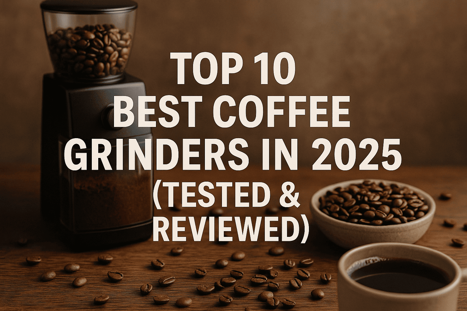 Top 10 Best Coffee Grinders in 2025 (Tested & Reviewed)