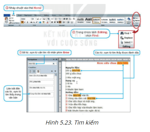 BÀI 13. THỰC HÀNH TÌM KIẾM VÀ THAY THẾ