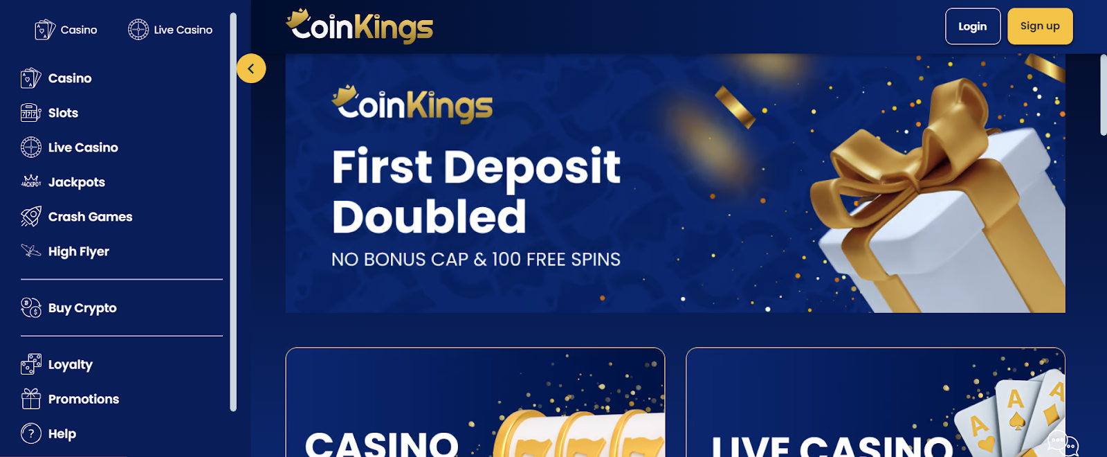 coinkings casino