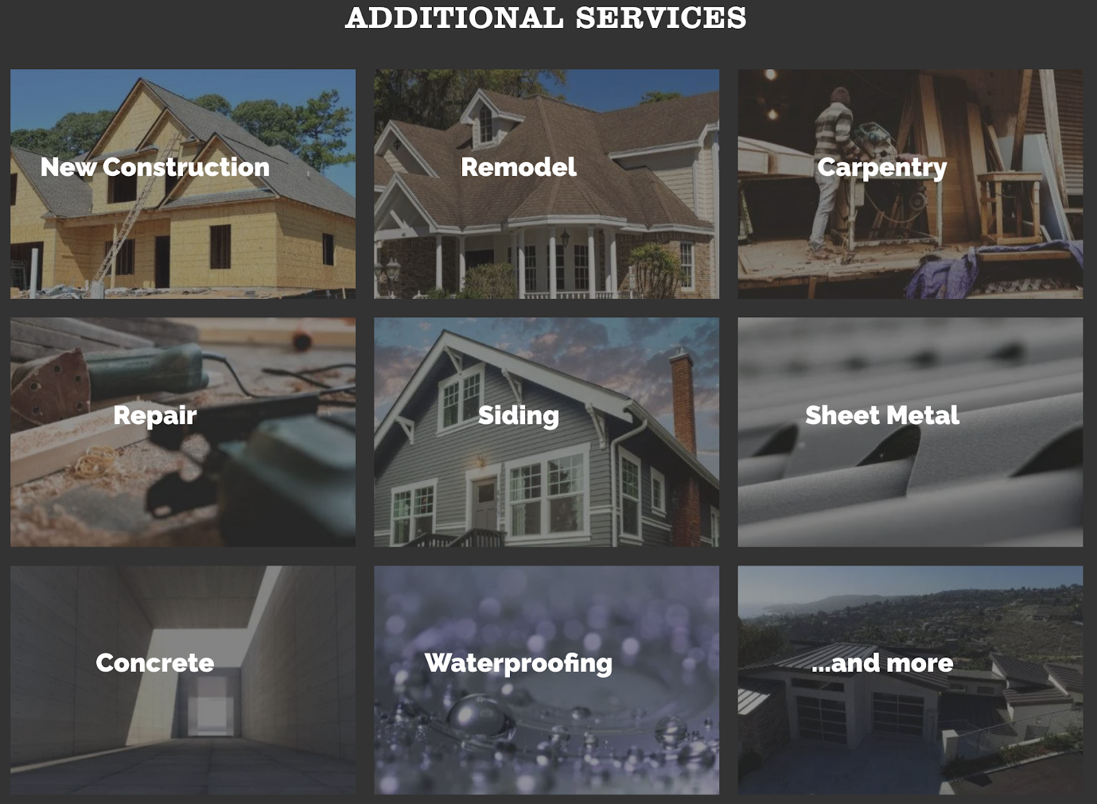 Ray J roofing website