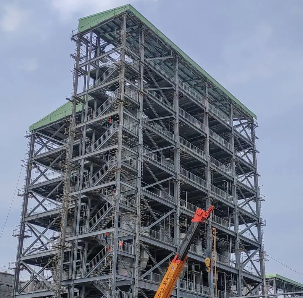 Contoh Konstruksi Baja IWF Garuda Yamato Steel