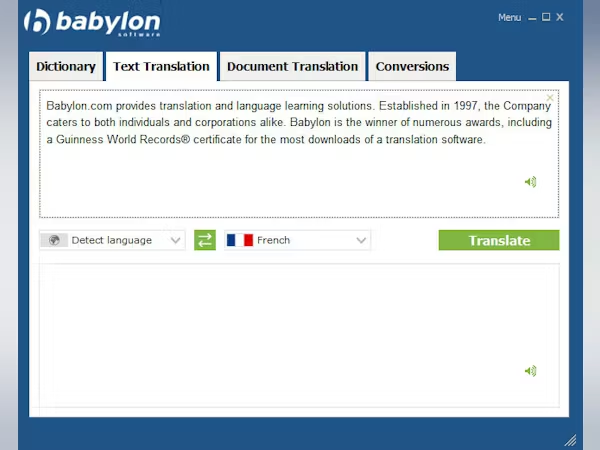 Babylon Translator Pro Package