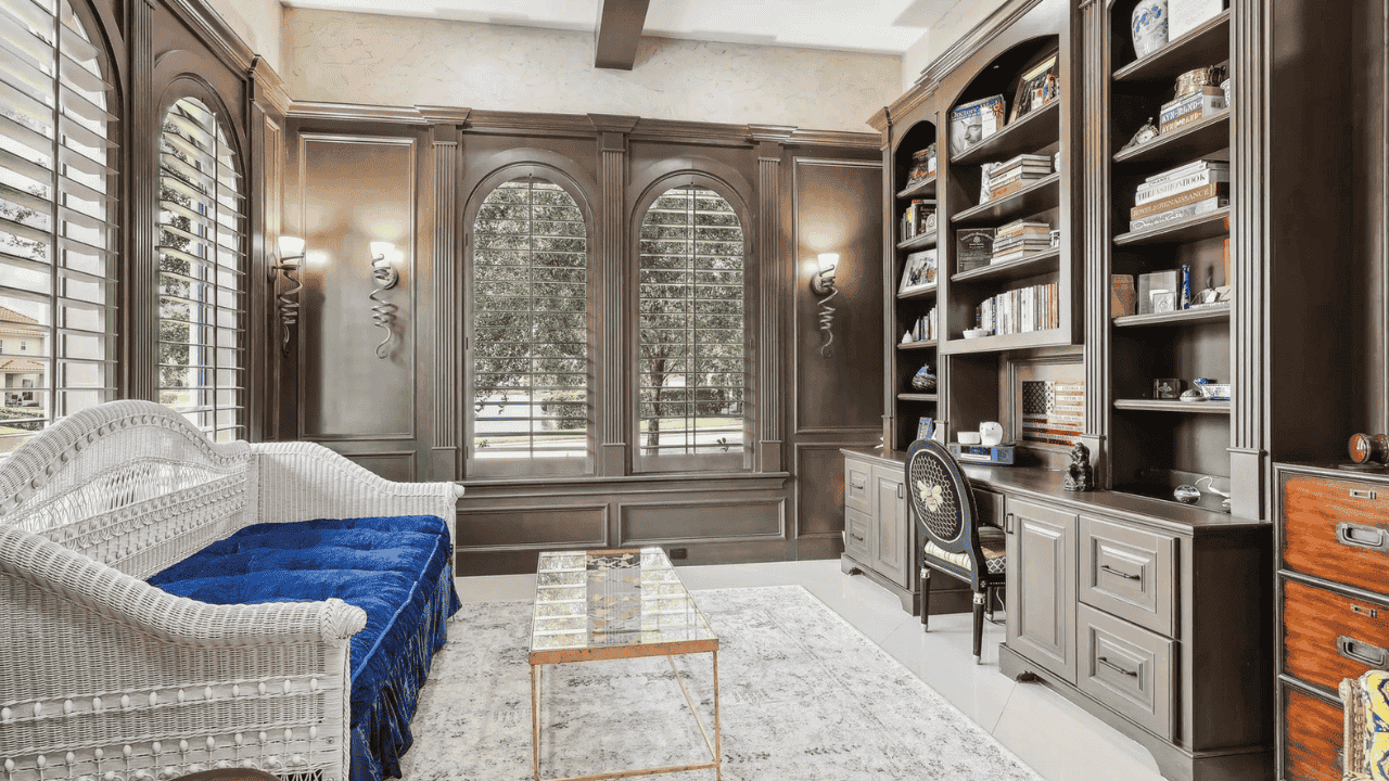 Explore This 6,923 Sq Ft Mediterranean Estate in Richmond, TX with Saltwater Pool and Grand Interiors