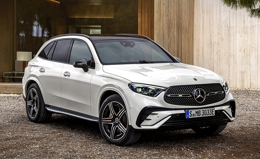 ดีไซน์ภายนอกรถยนต์ : Mercedes-Benz GLC 350 e AMG Dynamic