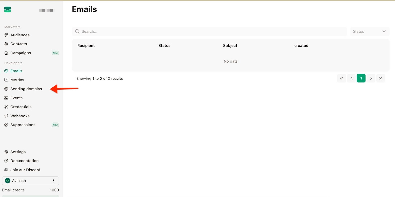 Emailit account 