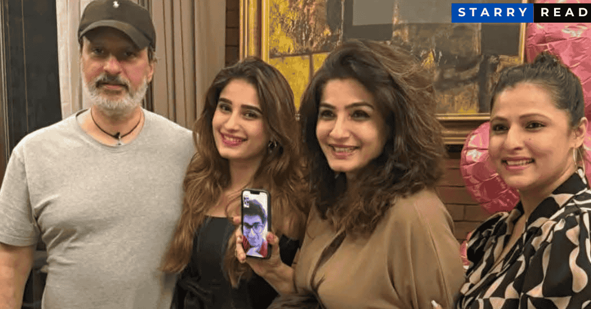 Rasha Thadani Family Picture