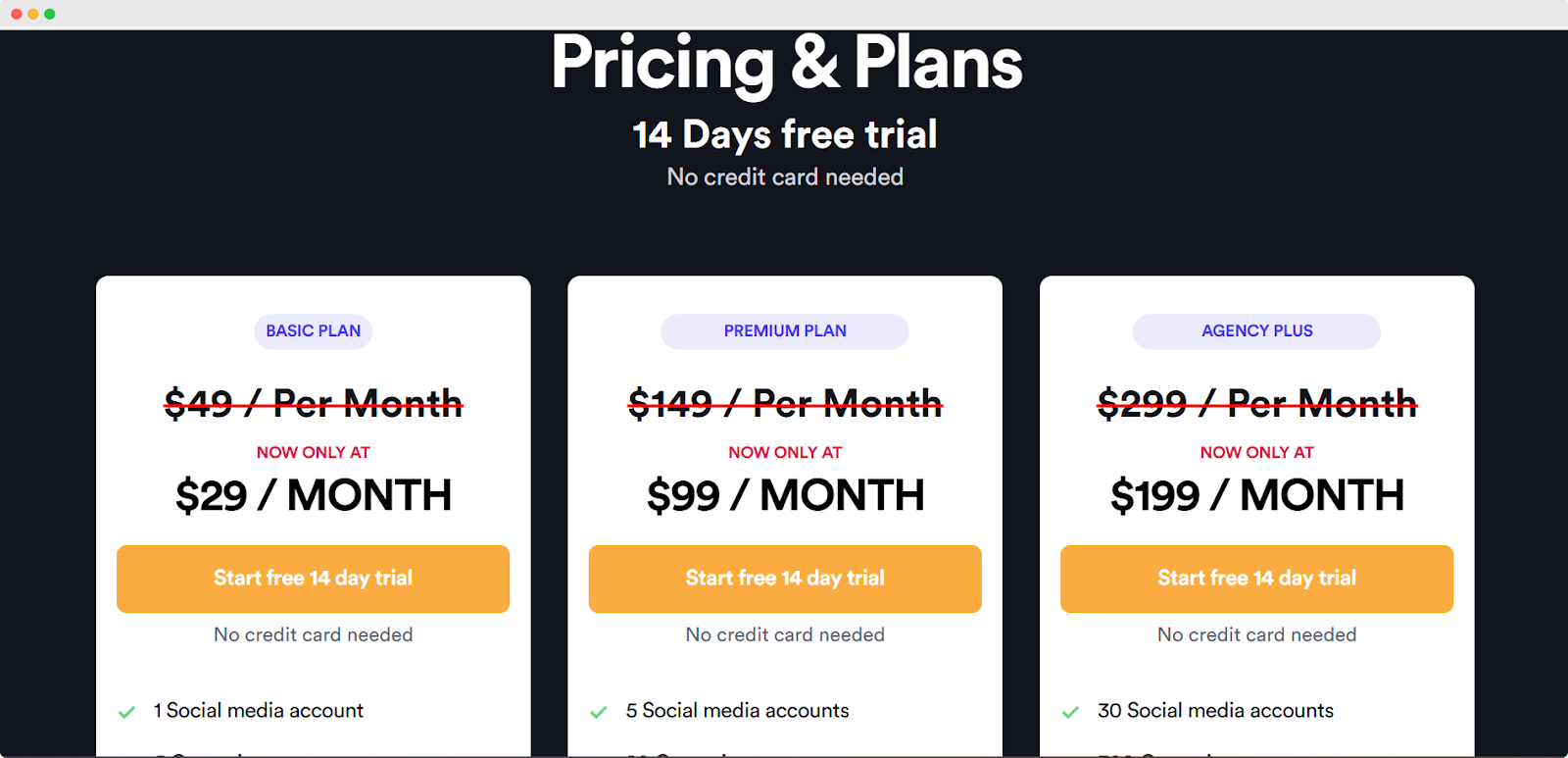 reachowl pricing plans