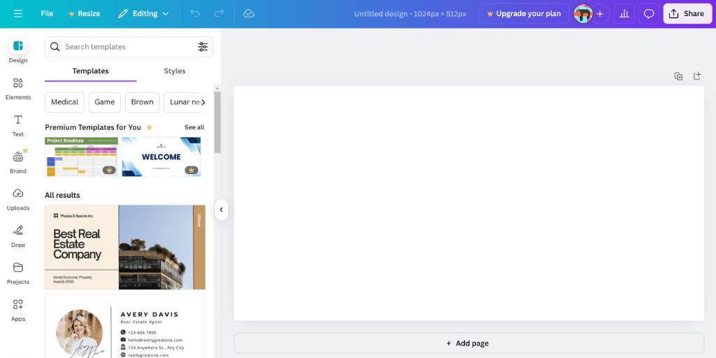 canva editor