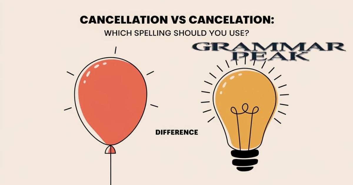 “Cancellation vs Cancelation”: Which Spelling Should You Use?