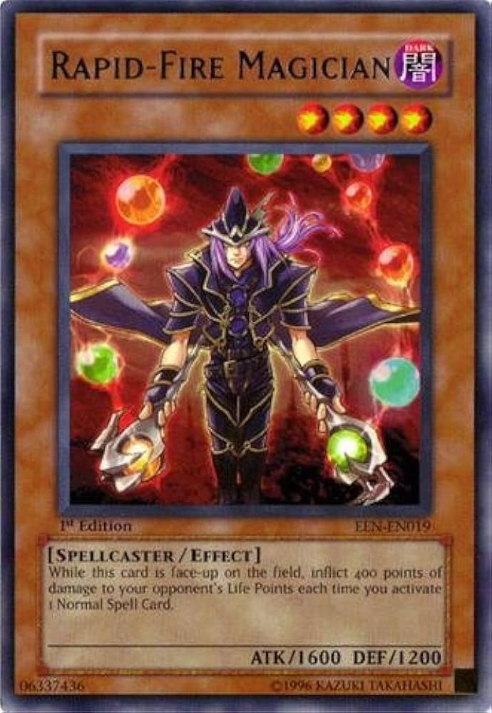 Yu-Gi-Oh! - Rapid-Fire Magician (EEN-EN019) - Elemental Energy - Unlimited  Edition - Rare