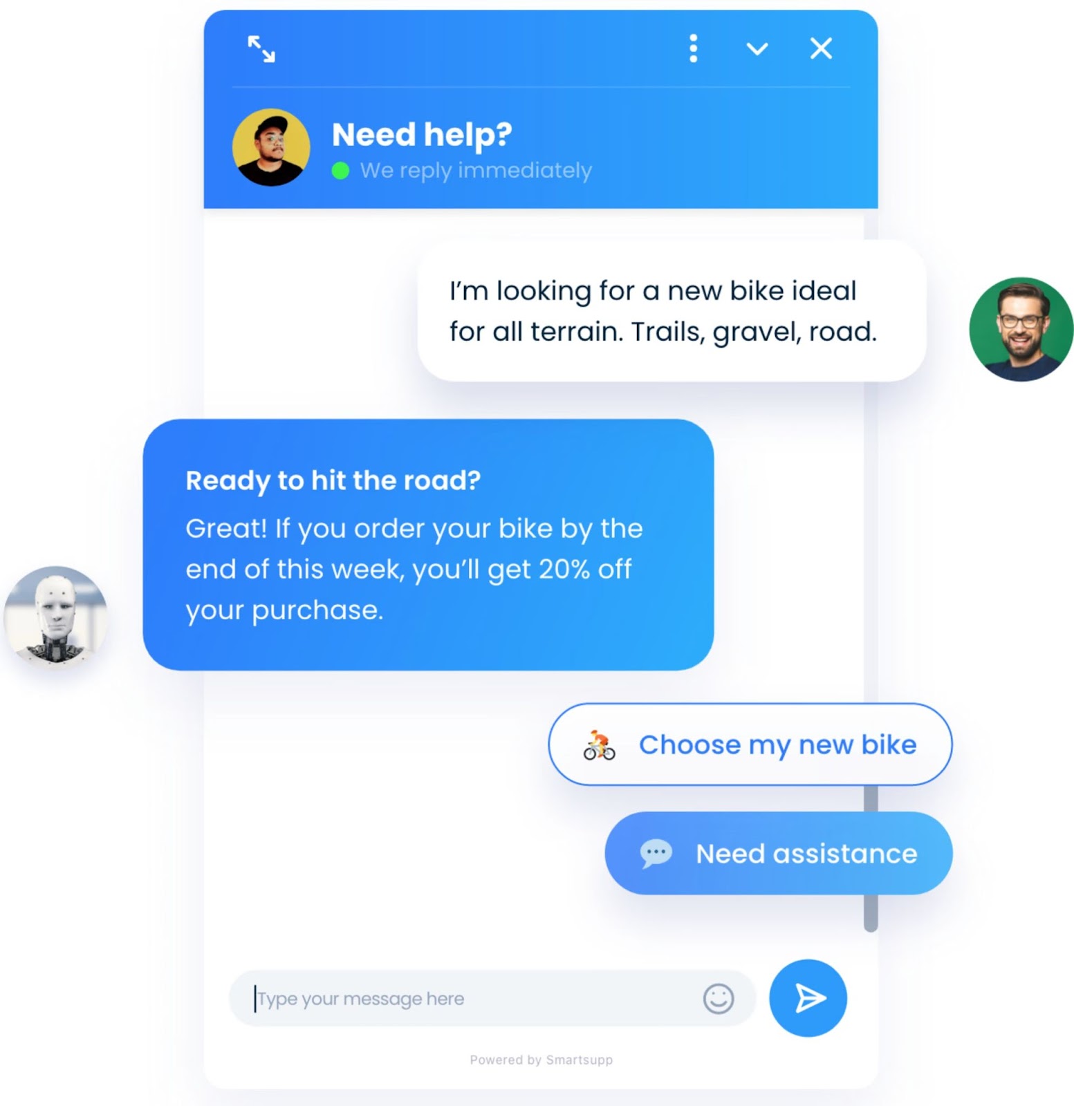 AI Customer Engagement: Hybrid Chatbot