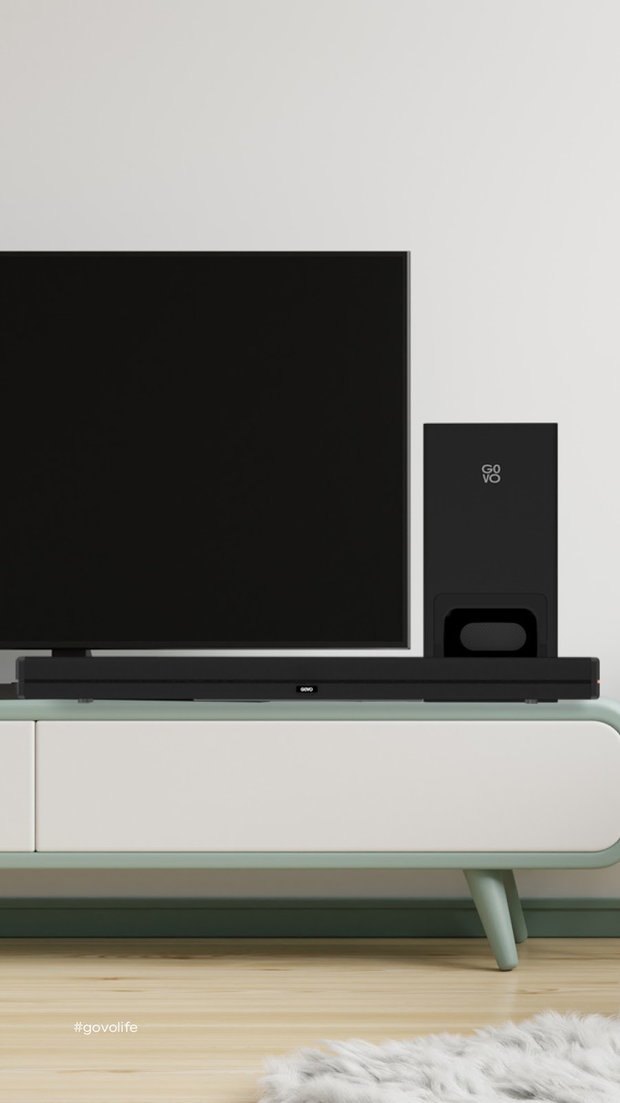 Gosurround 610 have soundbar with subwoofers