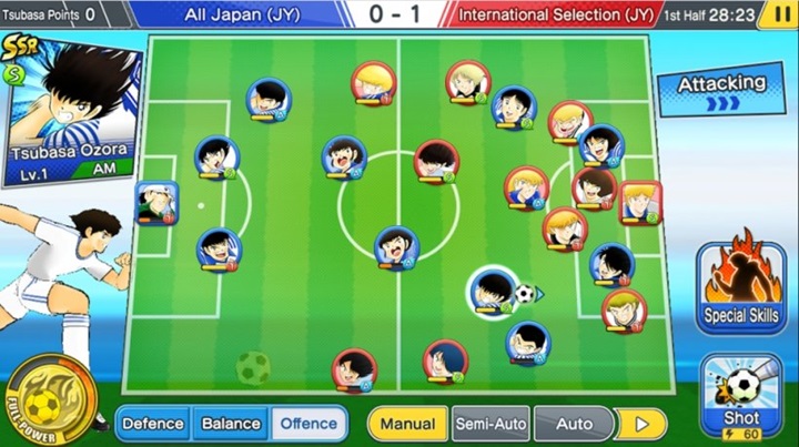 Play Captain Tsubasa on Redfinger