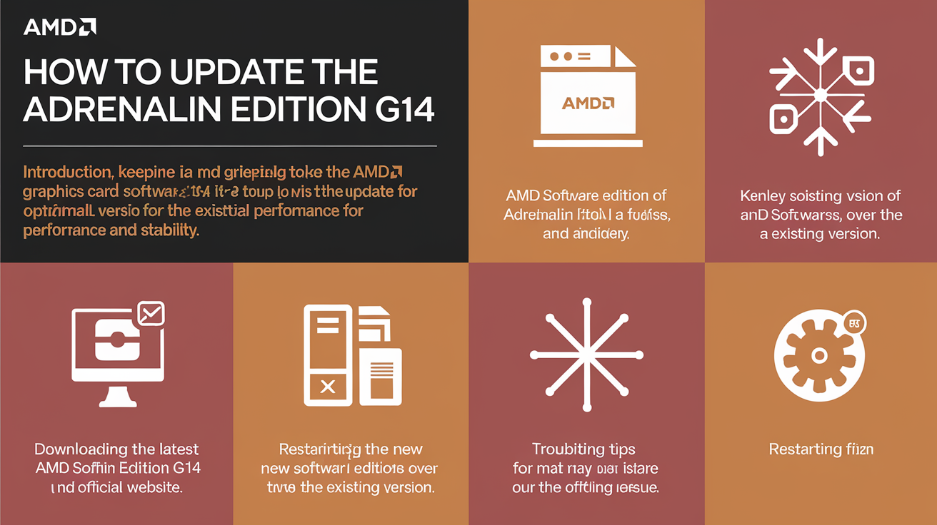 How to Update AMD Software Adrenalin Edition G14